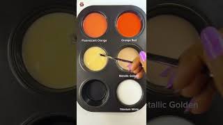 Color mixing 3  Liquid color mixing ASMR colormixing paintmixing asmr satysfying [upl. by Azpurua]