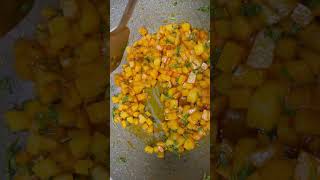 Tasty potato fry potato potatoes potatofry vegetarian sidedish poriyal [upl. by Oelgnaed213]