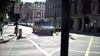 British Transport Police  Renault Master Police Van On Emergency Call [upl. by Aloisius]