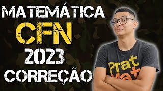 CORREÇÃO DA PROVA DE CFN 2023  FUZILEIROS NAVAIS MATEMÁTICA [upl. by Lewanna]