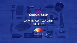 Verschillende zagen om laminaat te leggen  QuickSteptutorial [upl. by Fantasia]