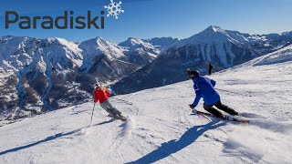 Ski ASMR  Les Arcs to La Plagne FULL Ski trip Paradiski Ski area  French Alps 🇫🇷 [upl. by Floris]