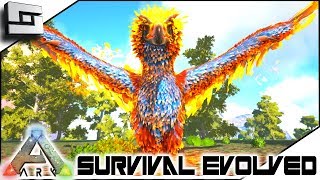 THE GODFEATHER TAMING A PHOENIX ARK Survival Evolved  S2E10  Modded Ark w Pugnacia Dinos [upl. by Ihtak]