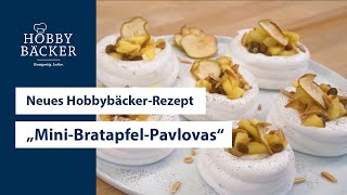 Mini Bratapfel Pavlova Final lang bearbeitet [upl. by Thorstein]