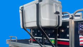 Pontoon Boat Super Cooler Solution [upl. by Tolman]