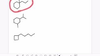 32 Naming cyclic alkanes [upl. by Hook]