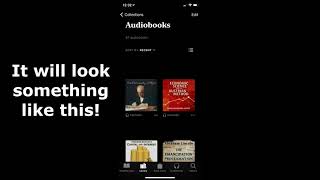 How to Listen to Audiobooks on Your iPhone or MP3 Player [upl. by Annoif]