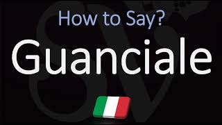 How to Pronounce Guanciale CORRECTLY [upl. by Freeman]