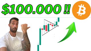 BITCOIN PATTERN DI CONTINUAZIONE 100K IN VISTA [upl. by Dick]