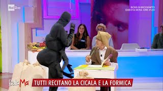 La cicala e la formica linterpretazione del cast  BellaMa 22102024 [upl. by Ahcurb]