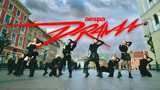 KPOP IN PUBLIC  ONE TAKE aespa 에스파 Drama Dance Cover by Majesty Team [upl. by Gnart]