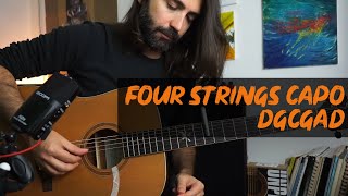 Four Strings Capo  Tuning  DGCGAD [upl. by Leonidas274]