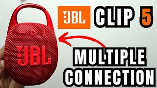 JBL Clip 5 Connect Multiple Speakers [upl. by Hairaza790]