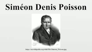 SimÃ©on Denis Poisson [upl. by Flip]