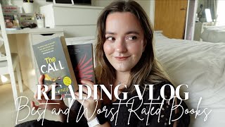 READING THE HIGHEST AND LOWEST RATED BOOKS ON MY TBR  Spoiler Free Reading Vlog [upl. by Gerard687]