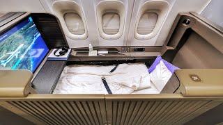 ANA All Nippon Airways 777 quotThe Suitequot First Class  NH109 New YorkJFK to TokyoHND [upl. by Enelym113]