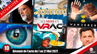 PlayStation VR PSVR  Steam VR sur PlayStation  Leak PSVR2 Gadgeteer Wanderer Gravitational [upl. by Onairam]