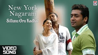 New York Nagaram  4K Video  Sillunu Oru Kaadhal  A R Rahman  Suriya  Jyothika  Vaali [upl. by Waylon690]