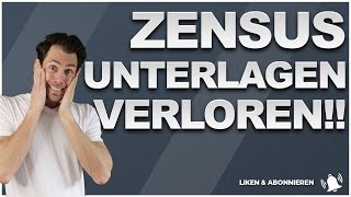 UNFASSBAR Zensus Mitarbeiter VERLIERT Befragungsbögen [upl. by Aydni256]