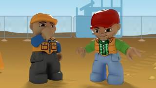 Big Construction Site  LEGO DUPLO  10813  Product Animation [upl. by Lurette]