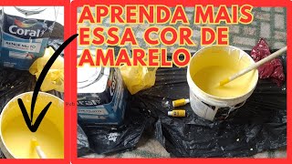 como fazer a cor de tinta amarelo de um jeito deferente com bisnaga xadrez brinquedo com as cores [upl. by Lunnete742]