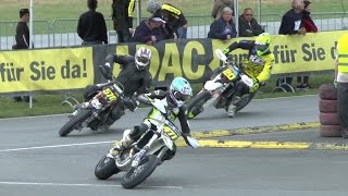 SUPERMOTO DM HARSEWINKEL 2016  BIKE RACING GERMANY 2016 [upl. by Kraska]