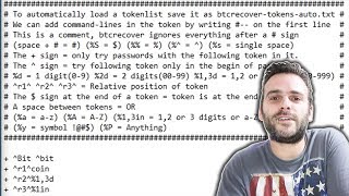 How to build a tokenlist for btcrecover [upl. by Etz793]