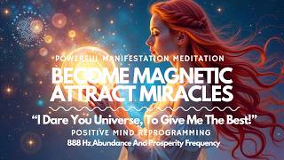 Become Abundantly Magnetic 🧲 Manifest Miracles 🪄 Powerful Guided Meditation 🌟 [upl. by Ainitsirk366]