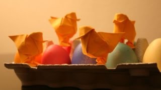 Origami chick [upl. by Ahseet]