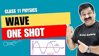 WAVES💥 One Shot video 💥NCERT Chapter 14 Class 11 Physics one shot Video💥 Sub ArvindAcademy [upl. by Doley69]