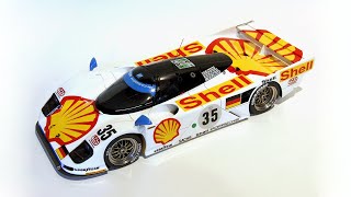 Building the 124 Le Mans Miniatures 1994 Dauer Porsche 962 Le Mans [upl. by Anneh864]