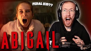 ABIGAIL 2024 Movie Reaction  First Time Watching [upl. by Sergent]