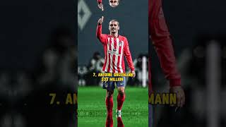 Top 10 Richest Footballers in the world 🌎 💸🤑 top trending viral top10 country world top5 vs [upl. by Vaientina]