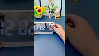 Mirror Projector Alarm Clock [upl. by Namrej]