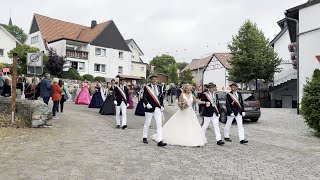 Schützenfest Effeln  Sonntag 30 Juni 2024 [upl. by Jennilee]