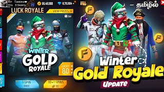 SPECIAL GOLD ROYALE EVENT 😲  WINTER GOLD ROYALE EVENT FREE FIRE IN TAMIL  FREE FIRE NEW EVENT [upl. by Undine]