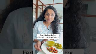 Fertility Foods For Ovulation amp Egg Health ovulation eggquality infertility feedshorts [upl. by Tnayrb]