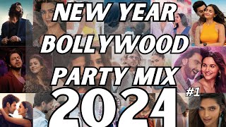 NEW YEAR BOLLYWOOD PARTY MIX 2024  BOLLYWOOD PUNJABI PARTY MIX NON STOP DJ NEW YEAR PARTY SONG 2024 [upl. by Goldman]