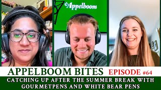 WE ARE BACK after the summer break with Gourmetpens and White Bear Pens  Episode 64 Appelboom [upl. by Lybis]