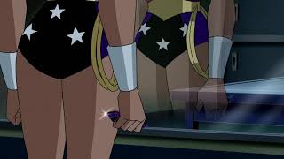 Wonder Woman Back Justice League Animated Clip [upl. by Sixla]