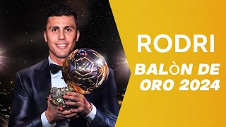 BALON DE ORO 2024 RODRI balondeoro2024 balondoro balondeoro2024 rodrimancity rodri5 [upl. by Hekker931]