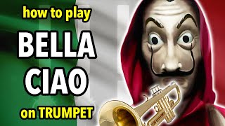 How to play Bella Ciao on Trumpet  Brassified [upl. by Aitel125]