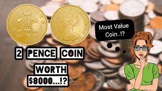 2 Pence British Coin History  Most Valuable Coin than You Think  MULTI COINS HISTORY [upl. by Bore]