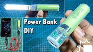 How to Make Mini 18650 Power Bank using Syringe [upl. by Hanna]