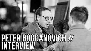 Peter Bogdanovich Interview  The Seventh Art [upl. by Rabelais]