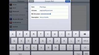 10 Comment ajouter un compte mail sur iPad [upl. by Nrubua287]