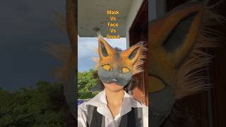 Cat mask vs face vs snout 🐾 therian fox kemonomimi furry lgbt alterhuman [upl. by Gyimah]