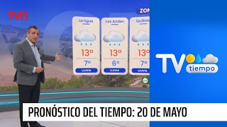 Pronóstico del tiempo Lunes 20 de mayo de 2024  TV Tiempo [upl. by Barbey]