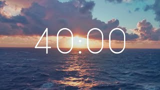 40 Minute Timer with Ambient Music [upl. by Nina]