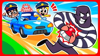 🚨Super Police Car Lost Siren 🚓 Where Is My Siren Song [upl. by Kucik]